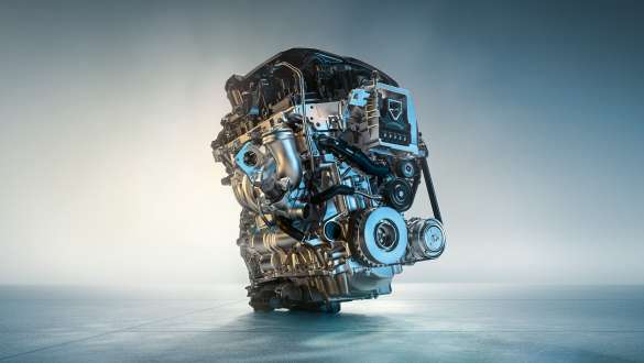 Motor M TwinPower Turbo de quatro cilindros a gasolina. BMW Série 1, motor M TwinPower Turbo de quatro cilindros a gasolina.