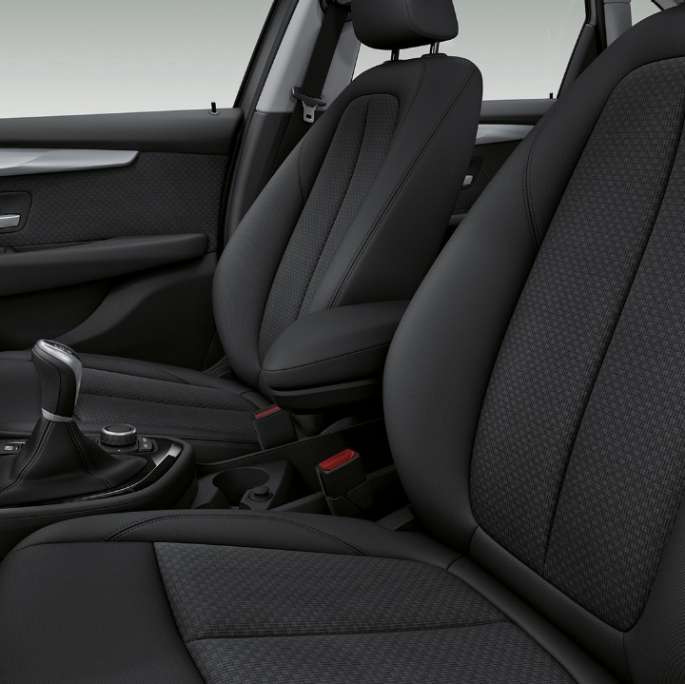 Bancos desportivos, BMW Série 2 Active Tourer Versão Advantage Bancos desportivos, BMW Série 2 Active Tourer, BMW 218i, F45, interior