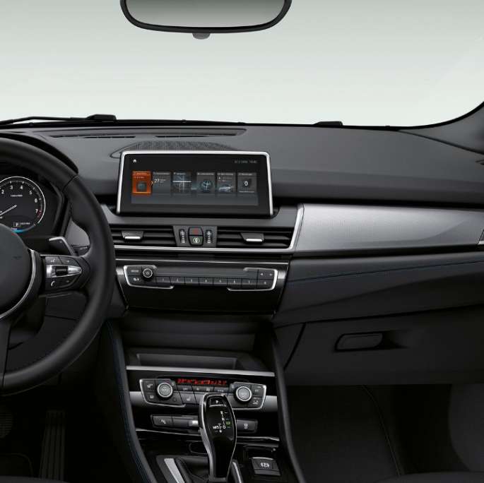 Posto de condução, BMW Série 2 Active Tourer Versão Desportiva M Posto de condução, BMW Série 2 Active Tourer, BMW 220d xDrive Versão Desportiva M, F45, interior