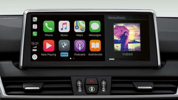 Apple CarPlay®, BMW Série 2 Active Tourer Apple CarPlay®, BMW Série 2 Active Tourer, F45, 2018, interior