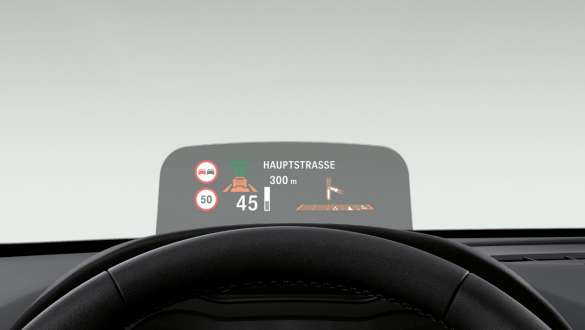 BMW Head-up Display, BMW Série 2 Active Tourer BMW Head-up Display, BMW Série 2 Active Tourer, F45, 2018, interior