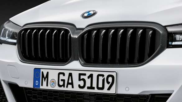 Grelha em forma de rim M Performance em carbono, BMW Série 5 Berlina, G30 Grelha em forma de rim M Performance em carbono, BMW Série 5 Berlina, G30