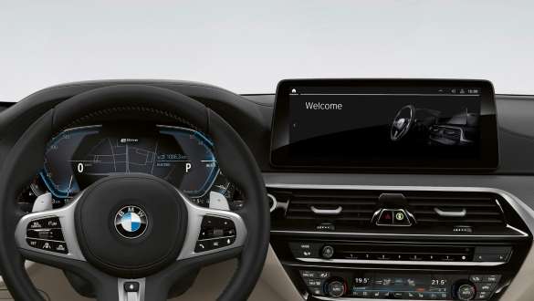BMW Live Cockpit Professional, BMW Série 5 Berlina, G30, interior BMW Live Cockpit Professional, BMW Série 5 Berlina, G30, atualização, 2020, interior, posto de condução