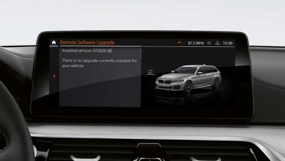 Atualização de software à distância, BMW Série 5 Touring, G31 Atualização de software à distância, BMW Série 5 Touring, G31, atualização, 2020, interior, posto de condução