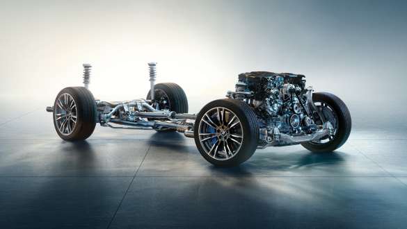 Tecnologia Mild Hybrid, BMW Série 5 Touring, G31 Tecnologia Mild Hybrid, BMW Série 5 Touring, G31, chassis