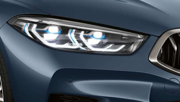 BMW Laserlight. BMW Série 8 Coupé, destaque nos faróis, BMW Laserlight.