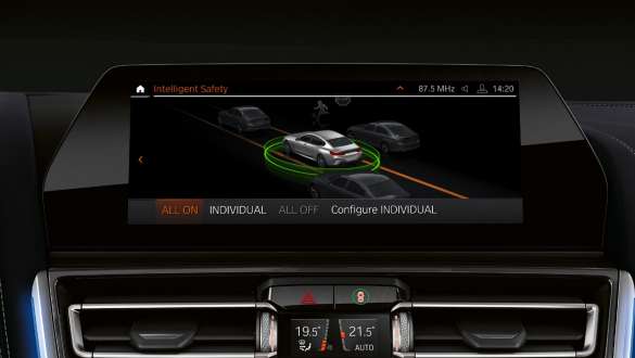 Assistente de condução Professional BMW Série 8 Gran Coupé, assistente de condução Professional
