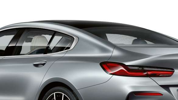 Pilar C com design de frisos BMW Série 8 Gran Coupé, pilar C com design de frisos