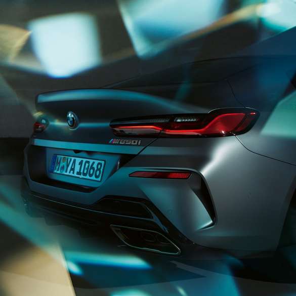 Design de automóvel desportivo BMW Série 8 Gran Coupé, design de automóvel desportivo
