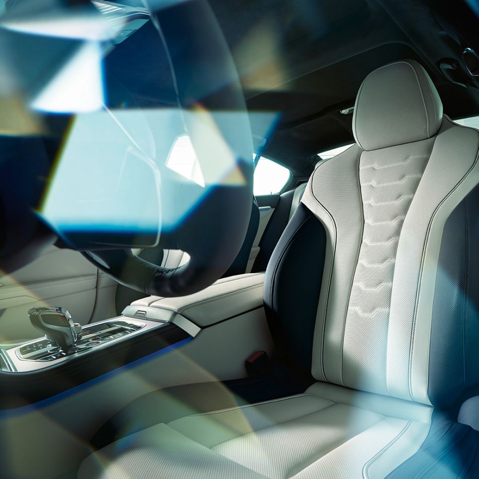 Design interior, estofos BMW Série 8 Gran Coupé, design interior, estofos
