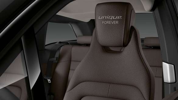 BMW i3, Edição Unique Forever, I01, banco com bordado “Unique Forever” BMW i3, Edição Unique Forever, I01, banco com bordado “Unique Forever”