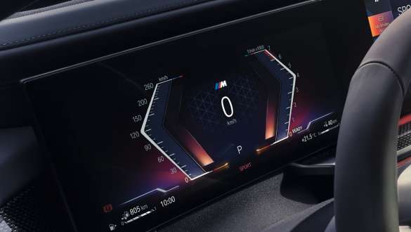 My Mode SPORT, BMW M760e xDrive Berlina, G70 My Mode SPORT, painel de instrumentos, BMW M760e xDrive Berlina, G70, grande plano, conjunto de instrumentos