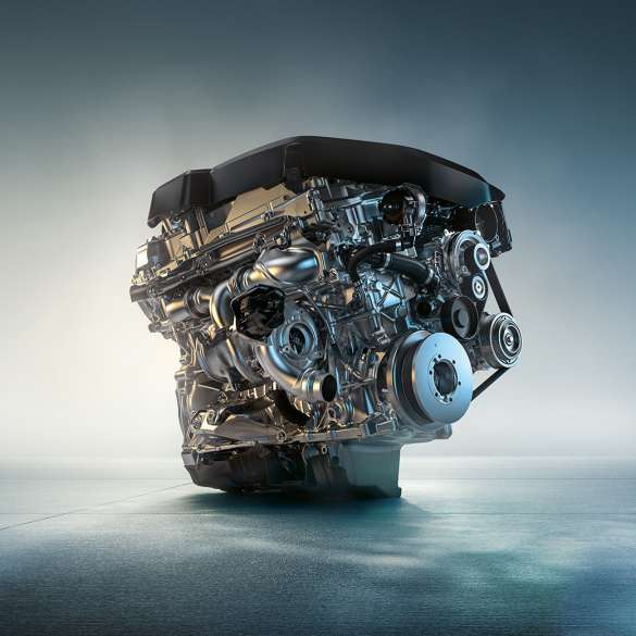 Motor de 6 cilindros a gasolina BMW M340i xDrive Touring, motor de 6 cilindros em linha a gasolina