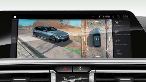 BMW M340i xDrive Touring e BMW M340d xDrive Touring (G21), assistente de estacionamento Plus BMW M340i xDrive Touring e BMW M340d xDrive Touring (G21), assistente de estacionamento Plus