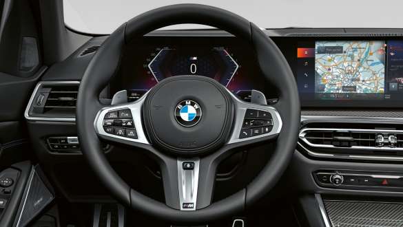 Volante M em pele BMW M340i xDrive e BMW M340d xDrive Touring, G21, volante M em pele