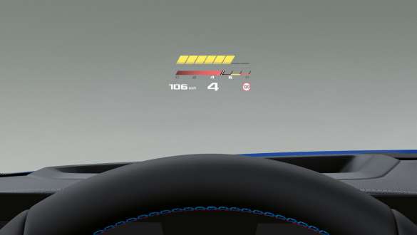 BMW Head-Up Display, BMW Série 4, versão M, G83 G23 BMW Série 4, versão M, G83 G23, BMW Head-Up Display