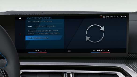 Atualização de software à distância, BMW Série 4, versão M, G83 G23 BMW Série 4, versão M, G83 G23, atualização de software à distância