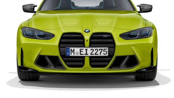 Design da dianteira, BMW M4 Competition Coupé, G82, 2020 BMW M4 Competition Coupé, G82, 2020, vista frontal da dianteira