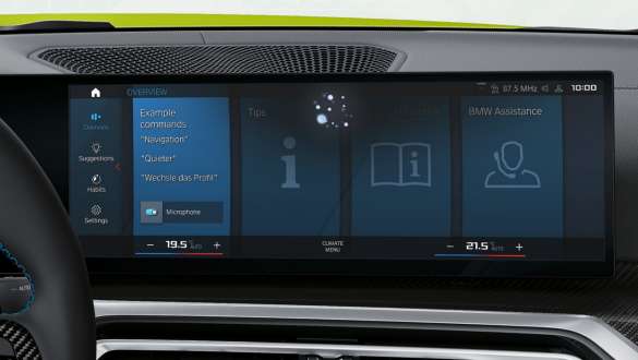 BMW Intelligent Personal Assistant, BMW Série 4, versão M, G82, G22 BMW Série 4, versão M, G82 G22, BMW Intelligent Personal Assistant