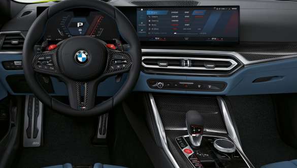 Painel de controlo da consola central, BMW M4 Coupé, G82, 2020 BMW M4 Coupé, G82, 2020, painel de controlo da consola central