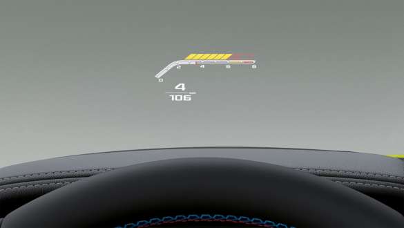 BMW Head-Up Display, BMW Série 4, versão M, G82 G22 BMW Série 4, versão M, G82 G22, BMW Head-Up Display