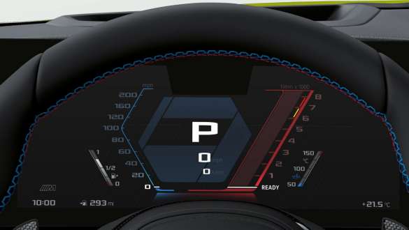 Painel de instrumentos específico M, BMW M4 Coupé, G82, 2020 BMW M4 Coupé, G82, 2020, painel de instrumentos específico M