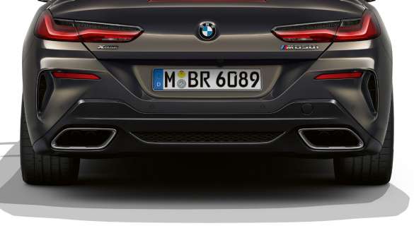 Sistema de escape desportivo M. BMW M850i xDrive Cabrio com sistema de escape desportivo M.