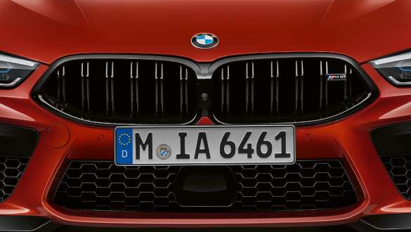 Grelha em forma de rim específica M. BMW M8 Competition Cabrio com grelha em forma de rim específica M.