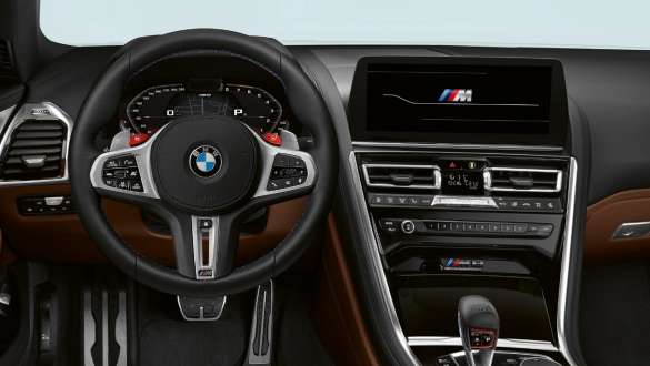 Painel de instrumentos específico M, BMW Série 8 Cabrio, versão M, F91, LCI, atualização, 2022 BMW Série 8 Cabrio, versão M, F91, LCI, atualização, 2022, painel de instrumentos específico M