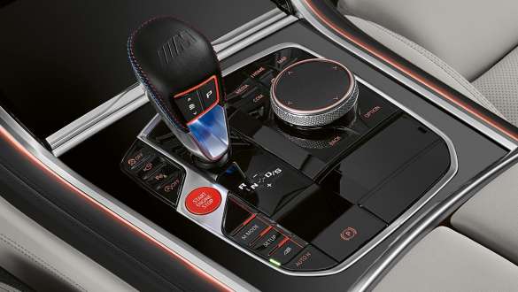 Alavanca seletora M, BMW M8 Competition Gran Coupé Alavanca seletora M, BMW M8 Competition Gran Coupé, F93, 2020, interior