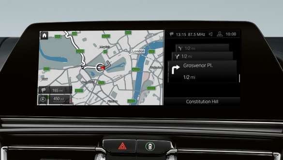 BMW Live Cockpit Professional, BMW Série 8 Gran Coupé, versão M BMW Live Cockpit Professional, BMW Série 8 Gran Coupé, versão M, F93, 2020, interior