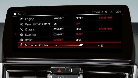 Configuração M, o BMW Série 8 Gran Coupé, versão M, F93, LCI, atualização, 2022 O BMW Série 8 Gran Coupé, versão M, F93, LCI, atualização, 2022, configuração M, visor de controlos