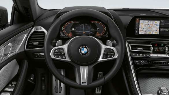 Volante M em pele BMW M850i xDrive Gran Coupé, volante M em pele