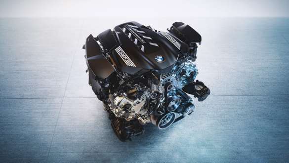 Motor BMW TwinPower Turbo de 8 cilindros a gasolina BMW M850i xDrive Gran Coupé, motor BMW TwinPower Turbo de 8 cilindros a gasolina