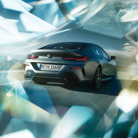 Sistema de escape desportivo M BMW M850i xDrive Gran Coupé, sistema de escape desportivo M