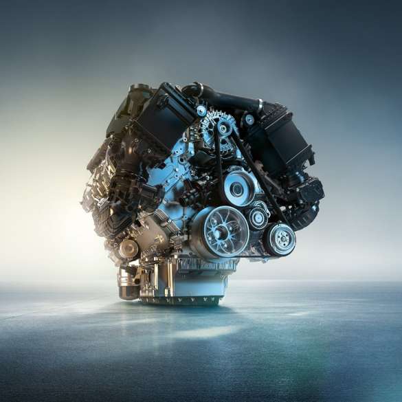 Motor BMW TwinPower Turbo de 8 cilindros a gasolina BMW M850i xDrive Gran Coupé, motor BMW TwinPower Turbo de 8 cilindros a gasolina