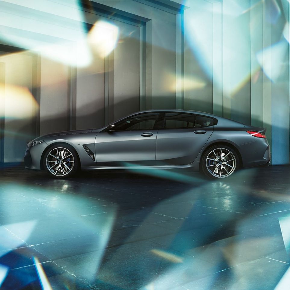 BMW M850i xDrive Gran Coupé, perfil BMW M850i xDrive Gran Coupé, design, perfil