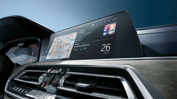 BMW X7, versão M com BMW Live Cockpit Professional, G07, 2019 BMW X7, versão M com BMW Live Cockpit Professional, G07, 2019