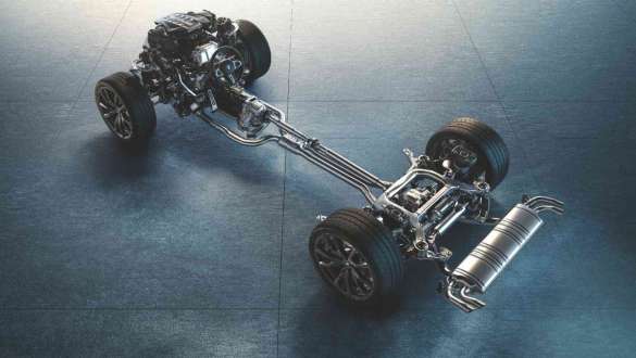 Diferencial desportivo M, BMW X7 M60i xDrive, G07, LCI Diferencial desportivo M, BMW X7 M60i xDrive, G07, LCI, grande plano
