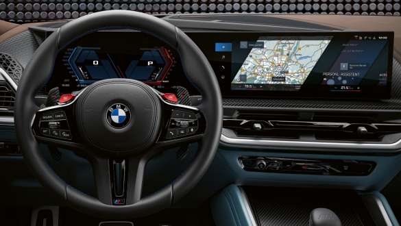 Conceito de visores específico M através do sistema operativo 8 BMW BMW XM, G09, conceito de visores específico M através do sistema operativo 8 BMW