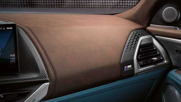 BMW XM, G09, pele Merino BMW Individual com elementos exclusivos em Walknappa Vintage em Coffee BMW XM, G09, interior, pele Merino BMW Individual com elementos exclusivos em Walknappa Vintage em Coffee