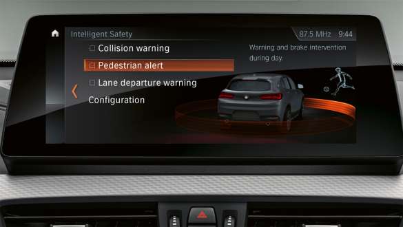 Assistente de condução Plus, BMW X2, F39 Assistente de condução Plus, BMW X2, F39, 2020, interior, visor de instrumentos