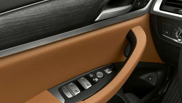 BMW X3, G01, elementos decorativos galvanizados, 2021 BMW X3, G01, elementos decorativos galvanizados para os controlos, 2021