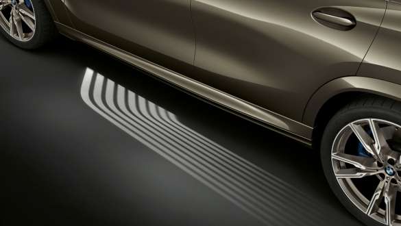 Tapete de luzes de entrada, BMW X6, G06, 2019 Tapete de luzes de entrada, BMW X6, G06, 2019