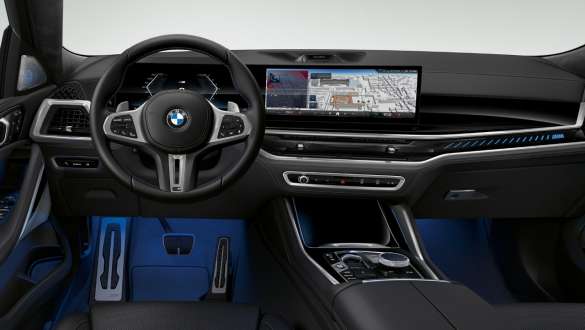 Elementos de controlo inovadores no posto de condução, BMW X6, G06, LCI BMW X6, G06, LCI, elementos de controlo inovadores no posto de condução, interior