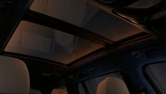 Teto de abrir panorâmico Sky Lounge, BMW X7, G07, 2019 Teto de abrir panorâmico Sky Lounge, BMW X7, G07, 201