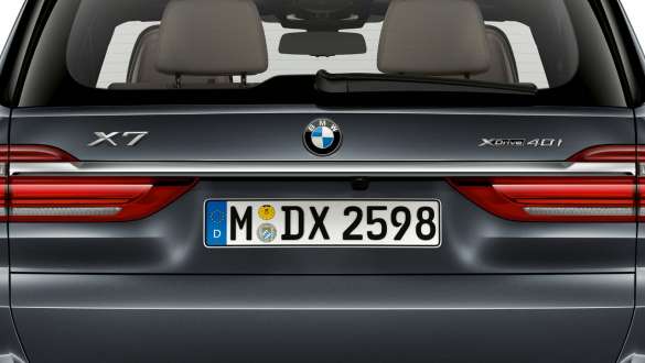 Barra em cromado, BMW X7, G07, 2019 Barra em cromado, BMW X7, G07, 2019