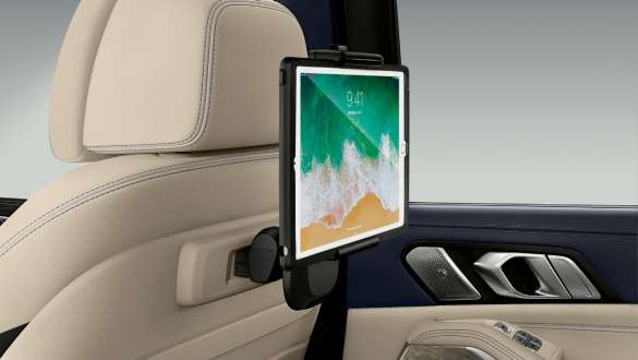 Suporte universal para Tablets com capa de proteção BMW para o sistema Travel & Comfort, BMW X7, G07, 2019 Suporte universal para Tablets com capa de proteção BMW para o sistema Travel & Comfort, BMW X7, G07, 2019