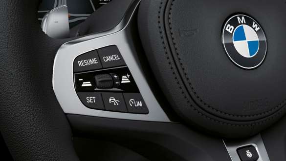 BMW Z4 Roadster, Cruise Control ativo Volante do BMW Z4 Roadster com comandos