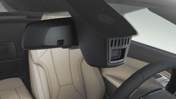 BMW Z4 Roadster, assistente de condução Perspetiva do interior do BMW Z4 Roadster através do para-brisas